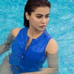 Sharmiela Mandre Instagram - 🧜‍♀️ Swimwear: @calvinklein Photo: @yks_photoworks Location: @rosettabyferns Rosetta - Sakleshpur