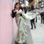 Sharmiela Mandre Instagram - Saree : @draperysilk Top : @bershka HMU : @makeup_by_rishika Photo : @armankhanachakzai1 Assisted by : @roza_adamska London, United Kingdom