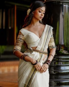 Shaun Romy Instagram - Felt sweet in this pulikali inspired look by @revathyjayanbabu 😻 
make up by @sija_rajan