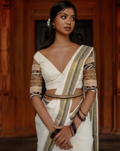 Shaun Romy Instagram - Felt sweet in this pulikali inspired look by @revathyjayanbabu 😻 
make up by @sija_rajan