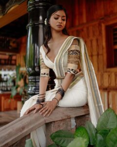 Shaun Romy Instagram - Felt sweet in this pulikali inspired look by @revathyjayanbabu 😻 
make up by @sija_rajan