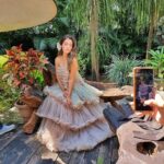 Shiny Doshi Instagram - "Wrapped in nature's symphony, I feel the gentle caress of the weather, a symphony of emotions whispering through the breeze, painting the sky with hues of serenity and awakening my senses to the beauty that surrounds." #gratitude
