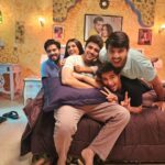 Shiny Doshi Instagram - My boys for life❤️ Mere dev, shiva, krish aur gombi❤️ #pandyastore #lastfewdays Dadasaheb Phalke Chitranagari FILMCITY Goregaon East Mumbai
