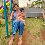 Shirin Kanchwala Instagram - Playtime with JiJi! . . . . . #TheBabyHaider #Baby #BabyBoy #BabyLove #BabyFace #CuteBaby #Kids #BabyFace #BabyPhotography #BabyBlog #BabyLife #JustBaby #AdorableBaby #CuteKids #CuteBoy #Cute #SweetBaby #MotherLove #FatherLove #Family #Kids #InstaKids #CoolBaby #CuteBabyBoys #MashaAllah #Alhumdolillah #Amantobillah #ShirinKanchwala #Garden #Swing #JiJi Mumbai, Maharashtra