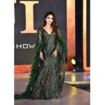 Shirin Kanchwala Instagram - Fashion changes, but style endures💚 Show Stopper for Indian Fashion Lyrics Show by: @indian_media_works Concept by: @j_o_h_n_a_m_a_l_a_n Choreo by: @baskar_dhanasekar Pc by : @teamcreators Ec by: @indian_media_works Costume by: @malarsfashionworld21 Styled by: @the_creators_edge_school Chennai, India