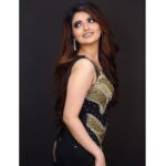 Shirin Kanchwala Instagram - Looking back on things, the view always improves🤩 MUA @kajolrpaswwan 📸 @editmasterindia Outfit by @mariabrowncouture Jwellery @kohar_jewellery Mumbai, Maharashtra