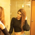 Shirin Kanchwala Instagram - Tangled up in long hair and light eyes..
