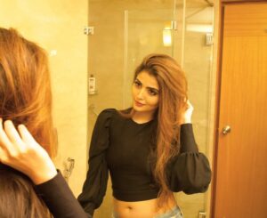 Shirin Kanchwala Instagram - Tangled up in long hair and light eyes..