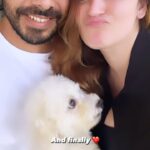 Shivaleeka Oberoi Instagram - A lil emo life update : Miles apart but not at heart ❤️🧿 Forehead kisses though 🥹🤌🏻✨ #UnconditionalLove #Family #PoodlesOfInstagram #Vipasana #Detox #Selfcare
