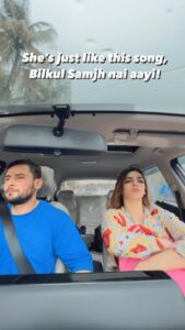 Shivani Jha Instagram - @bee_vani_  apne apne song ko tag kijiye 

#instagram #trending #explore #shivanijha #leeneshmattoo