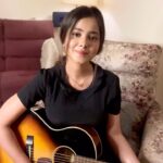 Shraddha Sharma Instagram - Experimenting with my lower notes in my favourite thing to be honest. The resonance that hitting a low note creates within you resembles to that of a humming bee and is soothing af. Also used in Yoga as a pranayam btw. Also I spent all my today doing this, this is basic level production for noobs like me but just to be able to make this myself felt like a big thing. :) To little achievements, To above and beyond❤️
