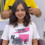 Shraddha Sharma Instagram - We tried this haircut on @shadyblush and look how beautiful it turned out.that’s loks soo Preety 😍😍 she is soo kinde #hairlover #haircut #hairstyle #hair ideas #hairart #shothaircut #shothairstyle🤍 #trandinghairstyle #trandingpost #trandingvideo #videooftheday #viralvideos Hair texture unisex salon