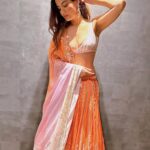 Shreya Dhanwanthary Instagram - Orange you glad? At @lokmat Most Stylish . Styled by @style_tubbies Wearing @ease_kv Outfit Cordinated by @viralmantra HMU by @makeupnhairbyankita @bazziinngaaa