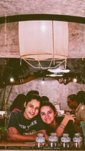Shruti Seth Instagram - Pam and Jiya in real life. 
I’m so immensely proud and slightly envious of your perseverance @simplekaul 
So thrilled that you and @additemalik made a promise to yourselves years ago and then built an empire because of that promise.
Congratulations on your newest baby @queseraseramumbai 
It’s so beautiful and warm, just like home! 
And whatever will be, will be but we will always be Pam and Jiya forever ♥️

#friends #family #costars #shararat #queserasera #shruphotodiary