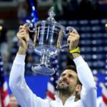 Shruti Ulfat Instagram - The 2023 US Open Men's Singles Champion NOVAK DJOKOVIC... 24 Grandslam titles. Wooohoooooo! N❤️LE is simply remarkable. The Djoker...The Mental Giant... The Wolf...The best Returner...The best Defender... The Magicman. Congratulations to you, your immaculate Coach @goranivanisevicofficial n Team and your beautiful family n lovibg children. Blessings and loads of love . Idemo! @djokernole @usopen You dont have to prove anymore... i was so tired of people debating about who is the GOAT...referring to Nole as one the greatest of argubaly the greatest of all time... but thankfully you have shut and put a stop to that conversation . Inspite of breaking numerous records And creating history and winning titles and max week as the No.1player in the world and amazing stats... still people were not wanting to admit that you are the GOAT...you had to have the 24 inorder to put an end to the GOAT discussion. You are the G.O.A.T . Period! Insane is'nt it...out of 10 grand slams in the past ..you have won 7 of them. You broke the rivalry of Fed n Nadal and made them your biggest rivals...you created another rivalry with Danill Medvedev from 2018-19...and now at 36 years of age ( i do not want to mention the age as its just a number for you) you have created yet another rivalry with the next gen sensation Carlos Alcaraz. This is truly remarkable and a supersonic achievement. Idemo ! N❤️LE . Bravo to your hunger..ur willpower..and ur passion for the sport.see u soon in action. . . . #novakdjokovic #nole #joker #wolf #idemo #usopen2023 #finals #champion #❤️💪🙏😘🔥🎾