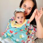Shruti Ulfat Instagram - Happy happy birthday little darlin AYERA...happy 1 year in this big wide world ... you have brought so much happiness in our family.. you are truly a bundle of joy.. always laughing n full of energy...met you once when you were just 3 months old..have been watching ur pics n videos which ur ma sends (Moni, my niece). Sorry sweetheart could'nt make it for the parrrrtttyyyy but will see you soon...definately. happy beautiful day to Moni n Rohit and the family. @ashwerya @rohit.kathuria . Blessings n love from Bharti pardada, Ojasya mamu n myself. Love lots! Always n forever @ojasya_ulfat . . . #birthdaybaby #Ayera #1stbirthday #oneyearintheworld #happiness #joy #celebration #ashwerya #rohit #pama #mommy #daddy #love #❤️❤️❤️ #😘🎁🎊🎉🎈 #AYERA
