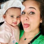 Shruti Ulfat Instagram - Happy happy birthday little darlin AYERA...happy 1 year in this big wide world ... you have brought so much happiness in our family.. you are truly a bundle of joy.. always laughing n full of energy...met you once when you were just 3 months old..have been watching ur pics n videos which ur ma sends (Moni, my niece). Sorry sweetheart could'nt make it for the parrrrtttyyyy but will see you soon...definately. happy beautiful day to Moni n Rohit and the family. @ashwerya @rohit.kathuria . Blessings n love from Bharti pardada, Ojasya mamu n myself. Love lots! Always n forever @ojasya_ulfat . . . #birthdaybaby #Ayera #1stbirthday #oneyearintheworld #happiness #joy #celebration #ashwerya #rohit #pama #mommy #daddy #love #❤️❤️❤️ #😘🎁🎊🎉🎈 #AYERA