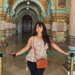 Shubha Poonja Instagram - Beautiful mysore palace with akka @sumankittur and @sreenisuman