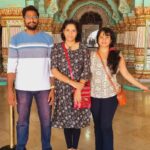 Shubha Poonja Instagram - Beautiful mysore palace with akka @sumankittur and @sreenisuman