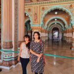 Shubha Poonja Instagram - Beautiful mysore palace with akka @sumankittur and @sreenisuman