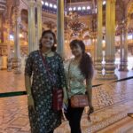 Shubha Poonja Instagram - Beautiful mysore palace with akka @sumankittur and @sreenisuman