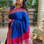 Shubha Poonja Instagram - This beautiful saree was from @trarang_ .. thank you yashodha for this beautiful saree .. loved it and waiting to shop more from you ...#shubapoonja #shubhapoonjafans #instagramreels