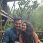 Shubha Poonja Instagram - @sumanth_mahabala_billava #chinnibomb ..... We both are very bad at remberring to take pics .. so we hardly have pics .. these are some nice pics for a change taken by my sister in law...