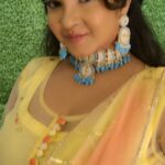 Shubha Poonja Instagram - Make up by @anjana_anjanadeshpande Hair by @shilpa_ramesh_makeupartistry Jewellry by @anjana_anjanadeshpande Rent some awesome different looking jewlrry @anjana_anjanadeshpande outfit by @pehnava_boutiqueofficial ...#shubhapoonja #shubhapoonjafans