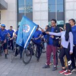 Shwetha Srivatsav Instagram - I was very glad to be a part of this great initiative - in lieu of World Kidney Day, Cyclothon was organised by the Manipal Hospitals group & Vijaya Karnataka ! It was also a pleasure to interact with the Manipal Hospitals Pvt. Chairman Dr.Sudarshan Ballal 🙏🏽, all the doctors & with all the staff members. Special thanks to @vijaykarnataka @manipalhospitals @harish.basavaraj !! #cyclothon #pedalforkidneyhealth #shwethasrivatsav #manipalhospitals
