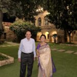 Simple Kaul Instagram - Celebrating my parents 50th anniversary ♥️ at Tijara Fort @neemrana.hotels . It’s so lovely to have so many strangers coming and wishing them here and the staff too is so hospitable ♥️ #anniversary #love #togetherforever Tijara Fort Palace