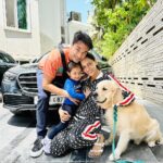 Smriti Khanna Instagram - Happy 4th to my very affectionate, calm and handsome baby boy Lucas! Of course you don’t know the significance of this day, but we are celebrating your presence in our lives and there’s so much we learn from you each day. I know we will never be able to shower you with as much love as you give us but you are extremely precious and we love you with all our heart ♥️ Also, the last video is from the first time I met you