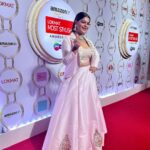 Sneha Wagh Instagram - Literally in the air of fashion… #LokmatStyleAwards 🤍 Unleashing the best in me!! . . . Outfit : @style__inn Jewellery : @the_jewel_gallery Styled by : @richaranawat Ast : @angela_chhandami @pearrlyyy . . . #fashion #style #lookbook #stylefile #ootd #instafashion #instagood #instadaily #SarangeSneha #ssnehawagh #snehawagh