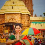 Sneha Wagh Instagram – The ecstasy on my face purely shows the contentment in my heart & my tummy after visiting 
The Jagannath Temple 
& 
relishing The MahaPrasad 🪷
Jai Jagannath 🙌🏻
.
.
.
.
.
#jagannath #jagannathtemple #jaijagannath #puri #orissa #chardham #templesofindia #sarangesneha #ssnehawagh #snehawagh #mahaprasad #bhog #incredibleindia #indiatourism #india #wanderlust