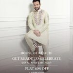 Soha Ali Khan Instagram - It’s Bhai’s birthday today ! 🎉 To celebrate this happy occassion, @houseofpataudi is running a special sale event on @myntra ! Shop between 12 noon today and 12 noon tomorrow and 3 lucky winners will get a chance to meet Bhai! Don't miss out on this amazing opportunity! Link in bio 🤩 Don't forget to tag your friends and family, and spread the word! #SaifsBirthdaySale #Myntra #SaifAliKhan #BirthdayCelebration #houseofpataudi