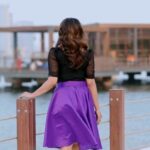 Sowmya Menon Instagram - 💜💜 📷 @vibethinks 💄@alsaa_beauty 👚 @jaas_designs #shootdays #actor #skr
