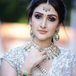 Sridevi Vijaykumar Instagram - ✨️Cherish the way you sparkle ✨️ . . . Outfit @neerusindia Jewellery @karnikajewelshyd #spark #sparkle #glitter #weddinglehenga #outfit #styling #jewelry #jewelrydesigner #designerwear #bridal #bride #wedding #indianfestivities #sridevi #sridevivijaykumar