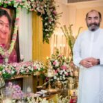 Sridevi Vijaykumar Instagram - Amma's 10th year anniversary prayer meet 23.07.2023 🙏 Those we love never truly leave us. There are things that death cannot touch. Miss you so much Mummy You were the reason for all the happiness and positivity and you continue to be so... We will always celebrate you Love you Ma Decor:@geetuevents Photography:@jaganselvamphotography Venue:@prithapalace Pritha Palace
