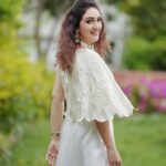 Sridevi Vijaykumar Instagram - It's all about finding the calm in the chaos😊 Have a good day🤗 . . . . Outift:@prashantikumarlabel Jewellery:@the_jewel_gallery Photography:@paulino_pictures #white #purity #fashion #drapes #styling #whitedress #calm #positivequotes #happiness #instagram #friendshipday #sunday #tvshow #loveyourlife #cocktaildress #outfits #stylist #love #live #laugh #mylife #myjob #loveformovies