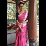 Srithika Instagram - Summer ☀️ When the days get longer, the stars 🌟 shine brighter, your hair gets lighter, the water gets warmer, the music gets louder, and life gets better😎😎😎 . Saree @varshini_sareez Bangles @varnudais . #saree #sareelove #summer #cotton #comfortable #summeroutfit #summertime