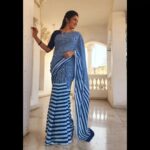 Srithika Instagram - When unsure about what to wear, drape a saree💙💙💙 . Saree @varshini_sareez . #shooting #saree #cottonsaree #cotton #comfortable #summer #summeroutfit #summertime