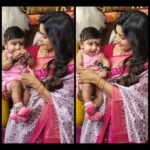 Srithika Instagram - Cutie pie ♥️♥️♥️ . Saree @aishu_boutique_official . #shootingspot #magarasi #baby
