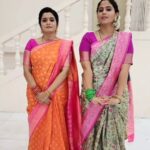 Srithika Instagram – Without IDLY there’s no CHUTNEY 😉
.
With @actress_sindhura 
.
Srithika’s saree @vidulafashion
.

#reel #withyou #sweetfriend #telugu #telugushoot #serial Hyderabad