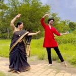 Sudha Chandran Instagram - It’s an pleasure when u dance with your idol @sudhaachandran #yuvraajparashar
