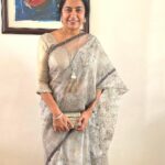Suhasini Maniratnam Instagram - Hopefully the colour gray brings in grace.