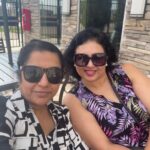 Suhasini Maniratnam Instagram - Happy pictures from Texas and dubai. My look in the tamil film is not to be revealed. So couldn’t post pictures.
