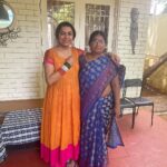 Suhasini Maniratnam Instagram - Beautiful gesture by our staff bhanu, Gunaa,krishnammaal and ammu. Look at the beautiful bangles they got me. Also தேன் மிட்டாய் கமர்கட் கோக்கோ மிட்டாய் ❤️❤️❤️❤️
