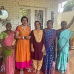 Suhasini Maniratnam Instagram - Beautiful gesture by our staff bhanu, Gunaa,krishnammaal and ammu. Look at the beautiful bangles they got me. Also தேன் மிட்டாய் கமர்கட் கோக்கோ மிட்டாய் ❤️❤️❤️❤️
