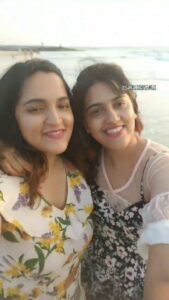Sukrutha Wagle Instagram - Mine and only mine ✨💖

#sukrutha #sisterlove #sisters