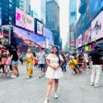 Supritha Instagram - Nyc💙🧿 Times Square, New York City