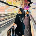 Supritha Instagram - Up in the clouds on the way to unknown things 🧡 Unknown Destination
